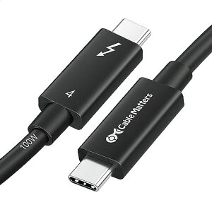 yIntelF؁zCableMatters40GbpsThunderbolt4P[u-2mAActiveT_[{g4P[uA100W[dE8KrfIΉAUSB4/Thunderbolt3/USB-CɊSΉ