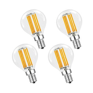 KY LEE LED�G�W�\���d�� E14���� 40W�`���� �d���F G45 �t�B�������g 2700K �S���� �V�����f���A�p �G�W�\�� ���^ �����ȃK���X �S�����^�C�v 4����