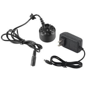 ミストメーカーウォーターポンプ用アクセサリー超音波霧発生装置12個LED小型マルチカラー池/アクアリウム/飾り/水槽/築山