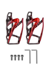 YFFSFDC自転車ボトルケージバイクドリンクホルダー超軽量伸縮性がよくウォーターボトルケージ取り付け工具付き使用便利ロードバイク/クロスバイク/マウンテンバイクに適用2個セット(ブ…