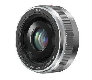 �p�i�\�j�b�N(Panasonic) �P�œ_�����Y �}�C�N���t�H�[�T�[�Y�p ���~�b�N�X G 20mm/F1.7 II ASPH. �V���o�[ H-H020A-S