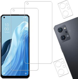 �y2+2���Z�b�g�z KPNS ���{�f�ސ� �����K���X OPPO Reno7 A OPPO Reno9 A �p �K���X�t�B���� �J�����t�B���� �J�o�[ �ی�t�B����