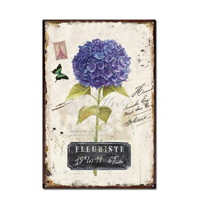 ガーデニング雑貨アンティークガーデニンググッズアイアンプランタープレートブリキおしゃれガーデン屋外プレートガーデニング用品ガーデニングボードアイアンプレートインテリア壁…