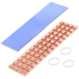 Haojiaho ���� M.2 SSD �q�[�g�V���N 1.5mm ���^ �M�\���΍� 2280 M2 SSD PS5 �m�[�gPC �p �q�[�g�V���N �T�[�}���p�b�h�t�� 67*18*1.5mm