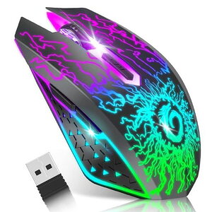 VersionTECH.�Q�[�~���O�}�E�X�L�����w���}�E�X7�FRGB���C�g�����x4�iDPI���߉\6�v���O�����{�^��USB�ڑ��Q�[���}�E�X�y��pc���b�v�g�b�v�ȂǑΉ�(�u���b�N)