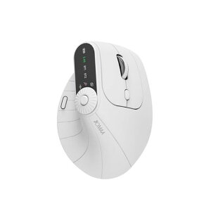 OUSEITECH �����G���S�m�~�N�X�}�E�X �c�^�}�E�X LED�t�� ���X�N���[�� �[�d���}�E�X 5�{�^�� / 6�@�\�_�C�������� Bluetooth ����2.4GHz 1000/1200/1600/2400 DPI �l�ԍH�w�f�U�C�� PC
