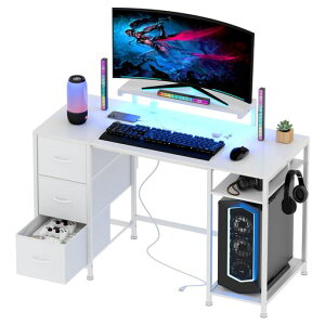 LunarLight�p�\�R���f�X�N�Q�[�~���O�f�X�N��120���s��50����72cm5�i���߃��j�^�[��(13~37cm�Ή�)�R���Z���g�t�������o��3�t�׋�����pc�f�X�N���[�N�f�X�N�I�t�B�X���E����ւ��Ή��I�������߁c