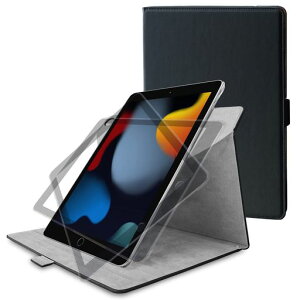 GR(ELECOM)iPad10.29/8/7(2021/2020/2019N)P[X\tgU[360x]ubNTB-A19R360BK