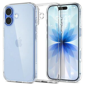 Spigen �y�n��18�N�̋Z�p�́z iPhone 17 �P�[�X �ČRMIL�K�i �N���A ���� �X�g���b�v�z�[�� �ϏՌ� �E���g���E�n�C�u���b�h (�N���X�^���E�N���A) ACS10080