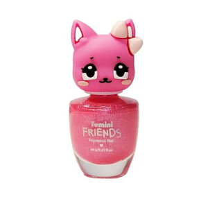 TOMINIFRIENDSWATERBASEDNAILPOLISH(twinklepink-cat)