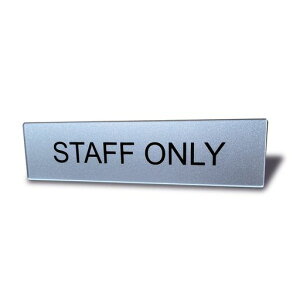 SeagronSTAFFONLYX^btI[TCv[gʃe[vthAv[gVo[F2mmAN14x3.5cm(1)