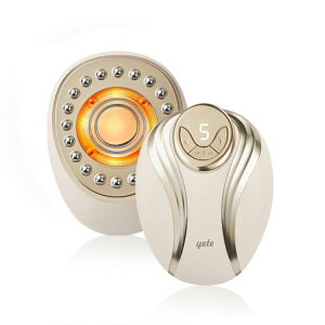 yete腹筋トレニングEMS5段階強度調節1台多役3色LED搭載超音波RF顔体お腹二の腕脚全身使用可能ボディ美容器USB充電式IPX6防水液晶表示男女兼用誕生日記念日プレゼント日本語取扱説明書付き