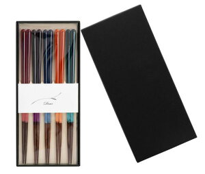 アオバ(Aoba)箸シンフォニービビット23cmギフトセット食洗機対応5膳組(日本製)532644