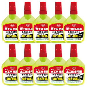 コニシ【箱売り】ボンド木工用多用途接着剤ボトルタイプ180g10本入り白