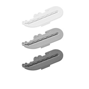 Doyimeチューブローラー歯磨き粉スクイーザー(3個セット)チューブしぼりチューブ絞り器軟膏押出器洗顔料押出器挟みスクイーザーチューブしぼり器ハンドクリーム/洗顔料/歯磨き粉用簡単…