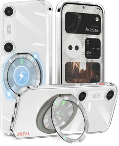 CexitesuoForXREALBeamPro�P�[�X�N���A�����O�t��360°��]�X�^���h�ϏՌ�XREALBeamPro�J�o�[���^�y�ʐl�Cxrealbeampro�X�}�z�P�[�X����TPU�ԍڃz���_�[�Ή�(�N���A)