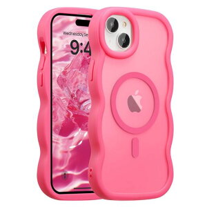 UEEBAI�Ή�iPhone17e/iPhone16e�p�̃P�[�X����TPU�E�F�[�u�f�U�C���X�}�z�P�[�X�N���A�����l�C�������P�[�XMagSafe�Ή����^�y�ʑϏՌ��g�^�o���p�[�X�}�z�P�[�X-�z�b�g�s���N