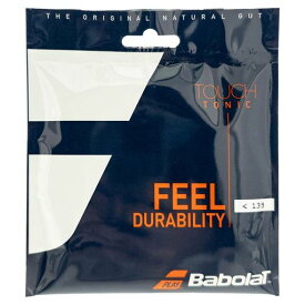 バボラ(BABOLAT)テニス用ストリングガットTOUCHTONIC(タッチトニック)ナチュラル長さ12Mゲージ1.3MM201032