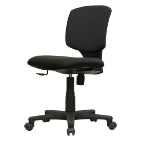 イトーキサリダYL2ブラックオフィスチェア【コンパクトなハイコストパフォーマンス/快適な座り心地・モールドウレタン座面/シンプルロッキング機能(105°~112°)/360度回転/105mm座面上下昇…