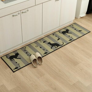 �C�P�q�R�����L�b�`���}�b�gkitchenmat�����`F�j���R�����u���b�N��43x180cm���킢���L�l�R�˂��R�ۖh�L���ʍ��Y��B�Y����~�߃J�W���A��#1081960015105