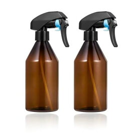 2個スプレーボトル300mlプラスチック製ハンドスプレー霧吹き遮光スプレー細かいミスト虫除け園芸詰め替え容器大容量
