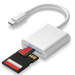 �y2026�N�V�`�b�v�zsd�J�[�h���[�_�[ 2-in-1 Type-C�J�[�h���[�_�[ �J�����J�[�h���[�_�[ �����o�����f�[�^�]�� �f�W�^���J������X�}�[�g�t�H���̃f�[�^��]���\ iPhone 15/16/17�V���[�Y iPad �c