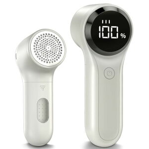【2025年モデル毛玉取り】FrSara毛玉取り電動けだまとり毛玉クリーナー液晶ディスプレイ付き3段階のスピード調整強力6枚刃Type-C充電式安全装置様々な衣類靴下旅行自宅用