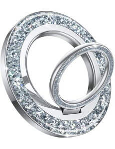 【キラキラ・カチカチ回転音】Lamicallmagsafe対応スマホリング:マグセーフバンカーリング携帯リングホルダーiphoneリング機械感360度回転マグネット磁石磁気増強メタルリング付き落下防止iP…