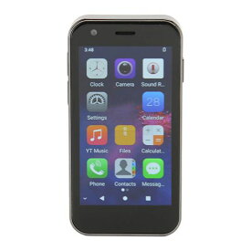 SOYES XS12 PRO ミニスマートフォン、3 インチ 4G ロック解除携帯電話、ANDROID 10.0 用、4GB RAM 64GB ROM、デュアルカードデュアルスタンバイ、デュアルカメラ、WHATSAPP、GPRS、WIFI 付き (青)