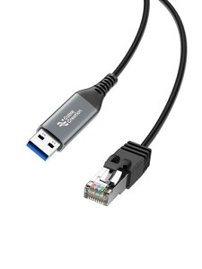 CableCreationUSBtoEthernet�P�[�u��3.3FT/1���[�g���AUSBtoRJ45�C���^�[�l�b�gLAN�l�b�g���[�N�P�[�u���A�M�K�r�b�g���ڐڑ��A�m�[�g�p�\�R���A�f�X�N�g�b�vPC�A�X�C�b�`�ȂǂɑΉ�