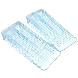 スライドドアロックドアストッパー引き戸開き戸差し込み式いたずら防止挟むだけクリア(2個)