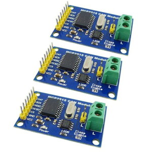 KKHMF3��MCP2515CAN�o�X���W���[��TJA1050SPI���V�[�o�[ArduinoAVRMCUARM�ɑΉ�