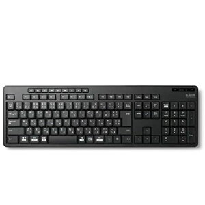 �G���R�� ���C�����X�L�[�{�[�h Bluetooth �É� TK-FFBM03SKBK �ő�3��}���`�y�A�����O�Ή� �R�� iPad/macbook/Surface/Chromebook �e���L�[�t �u���b�N