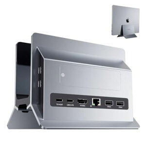 PULWTOP11in1USBC�h�b�L���O�X�e�[�V����MacbookPro/Air�p�c�u��Type-C�X�^���h�ƃh�b�N��̌^�g���h�b�L���O1*HDMI4K@60Hz+1*SSD�X���b�g�t(SSD�܂܂�Ȃ�)+
