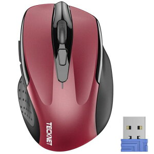 �e�b�N�l�b�g�}�E�X�������C�����X�}�E�X�G���S�m�~�N�X2.4GHz�ڑ�6�{�^��5�i�KDPI�ؑ֍ő�2600DPI24�����d�r����USB���V�[�o�[PC/Mac/Windows�Ή�(���b�h)