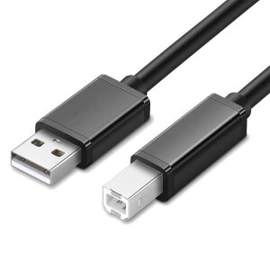 USB�v�����^�[�P�[�u��1.5mUSB2.0TypeB�P�[�u��Canon/Epson/Brother/HP�Ȃǂ̃v�����X�L���i�[�s�A�mDAC�ɑΉ����̂ق�USB(B�^�C�v)�@��(PVC�f��-�u���b�N)