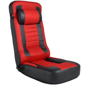 CYBER-GROUNDレーシング座椅子【スーパーハイバック】低反発PVCxメッシュフリーロックギア18段階リクライニングパーソナルチェアゲーミング座椅子エクストレッド15210057(78201)