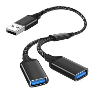 USB����USB��҃P�[�u��28cm�u���b�N/�V���o�[1�i2�o�g���A�_�v�^�[�[�d�ƃf�[�^�ʐM���Ή��m�[�g�p�\�R��/Mac/�J�[�i�r�ڑ��R���p�N�g�݌v�����h�~�R�l�N�^�[�v���O�A���h�v���C(�u���b�N)