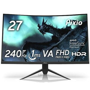 PixioPXC279pȃQ[~Oj^[27C`FHDVA240Hz1ms