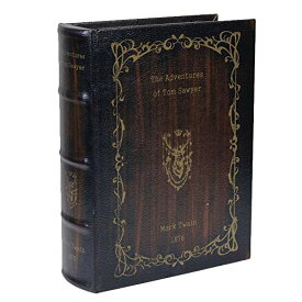 アンティーク風 シークレットボックス Lサイズ 「THE Adventures of Tom Sawyer」 洋書型 小物入れ アクセサリー 収納 金庫 ケース