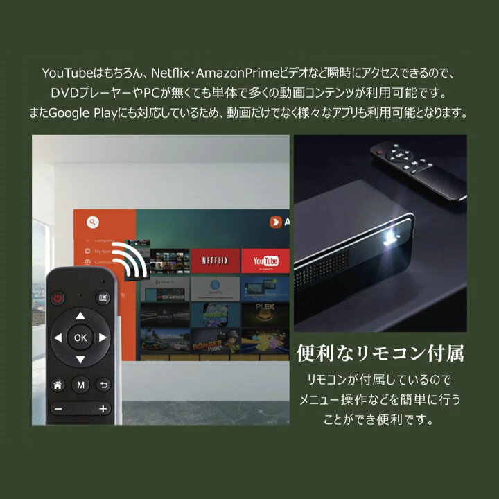 楽天市場】【アウトレット】モバイル プロジェクター PicoCube H300 