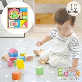 エデュテ ベビー＆キッズ SOUNDブロックス LA-002 Edute Baby＆kids 天然木製積み木