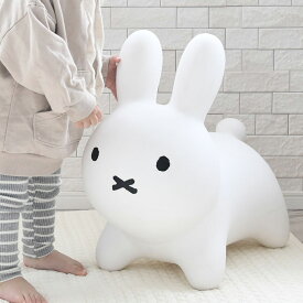 乗って！跳ねて！抱っこして！3歳から遊べる「ブルーナボンボン」 うさぎ ミッフィ— おもちゃ バルーン 乗用玩具 室内遊具