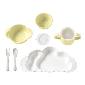 10mois ディモワ mamamanma マママンマ グランデ セット ベビー 食器セット 離乳食 出産祝い ベビー食器 赤ちゃん 雲 すくいやすい 人気 かわいい 食器 セット ギフト グランデセット