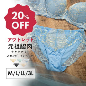 【アウトレット20％OFF】元祖脇肉キャッチャー お揃い スタンダードショーツ M L LLサイズ| ショーツ 下着 レース 大きいサイズ パンツ レースショーツ パンティ 女性用ショーツ レースパンツ レースショーツレース 女性ショーツ レース下着 パンツ下着 女性 レースパンティ