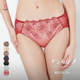 ビスチェリーナとおそろいスタンダードショーツ | 下着 ショーツ レース ベージュ レースショーツ ひびきにくい 大きいサイズ レディース レギュラーショーツ レギュラー バックレース スタンダード パンティ レースパンティ レース下着 女性 女性用下着 パンティー 大きめ