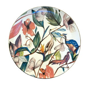 C^AY  M v[g PIATTO PAVONE WHITE / sAbg pH[l zCg 28cm