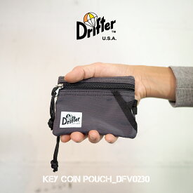 ドリフター キー コイン ポーチ DFV0230 01 23 38 58 76 77 旅行 トラベル 小銭 鍵 カード パス ケース 財布 コンパクト ナイロン ブラック 黒 ブルー 青 グレー 灰 デザートゼブラ ダルメシアン レオパード 豹 Drifter KEY COIN POUCH BLACK BLUE GRAY ZEBRA LEOPARD Suica