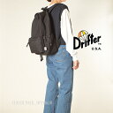 ドリフター クラシック パック DFV1460 B1 B2 B4 バッグ バック リュック サック デイリー トラベル A4 ノート PC シンプル カジュアル アメリカ ナイロン コーデュラ ユニセックス ブラック 黒 ネイビー 紺 ベージュ 茶色 タン Drifter CLASSIC PACK DAY BACK RUCK SACK BAG