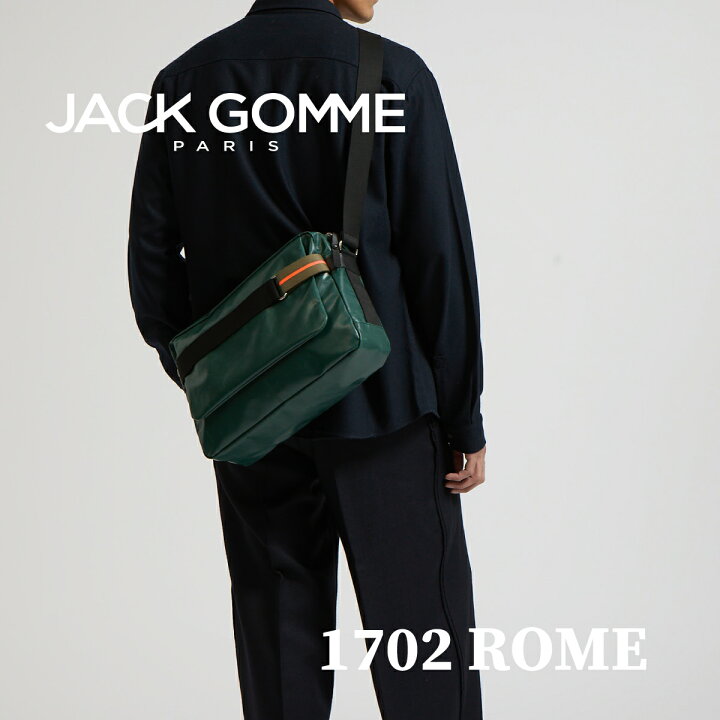 楽天市場】ジャックゴム ローマ 1702 エスケープ ショルダー バッグ 